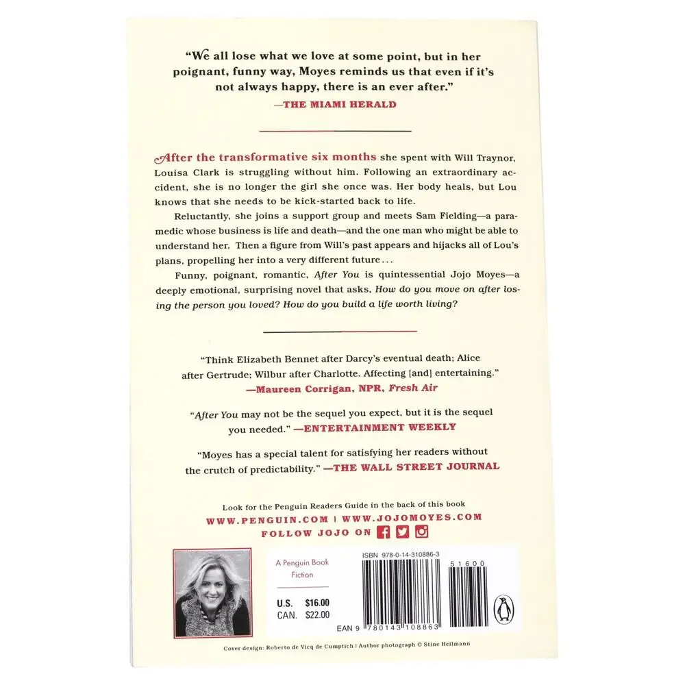 After You by Jojo Moyes (Book 2 of Me Before You)